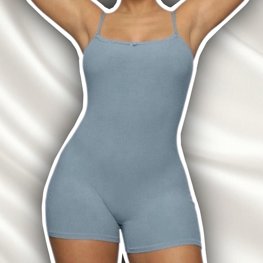 Skims Women's Blue Romper